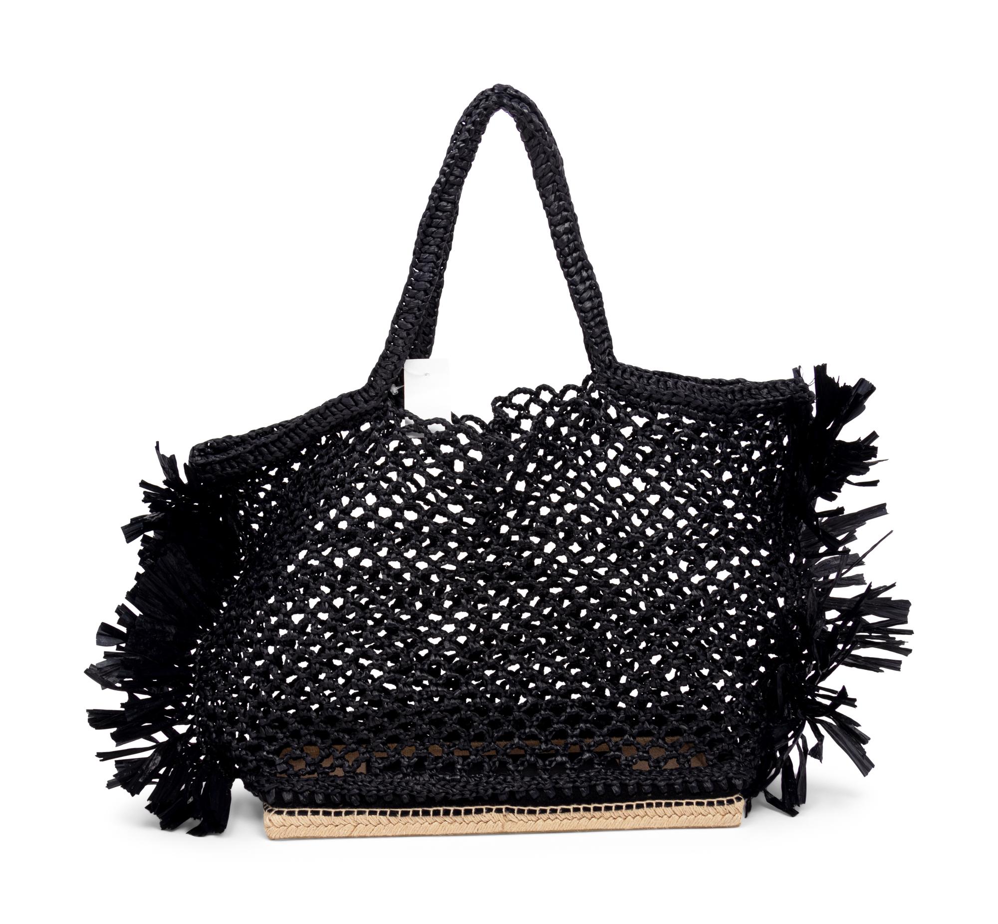 Altuzarra Black Woven Bag