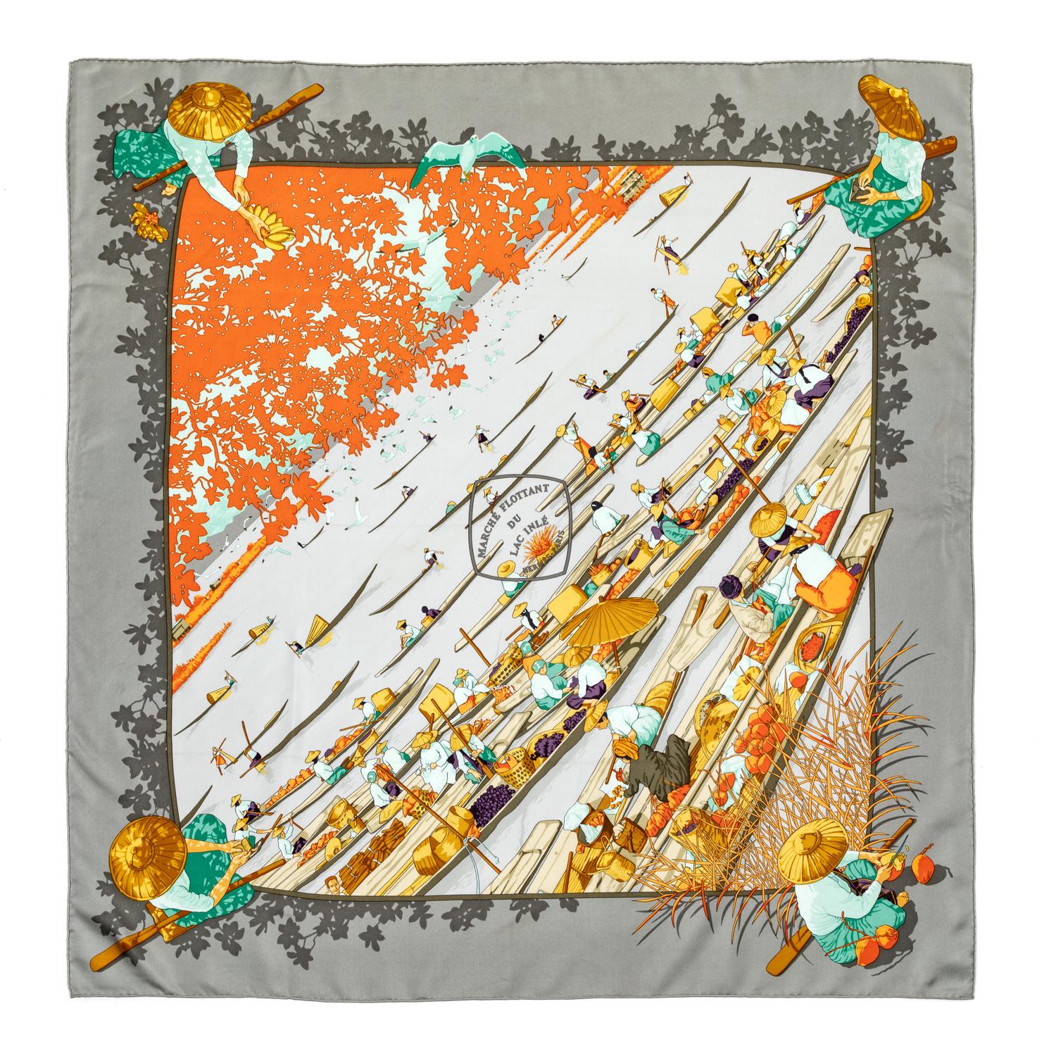 Hermès 90cm Silk Scarf