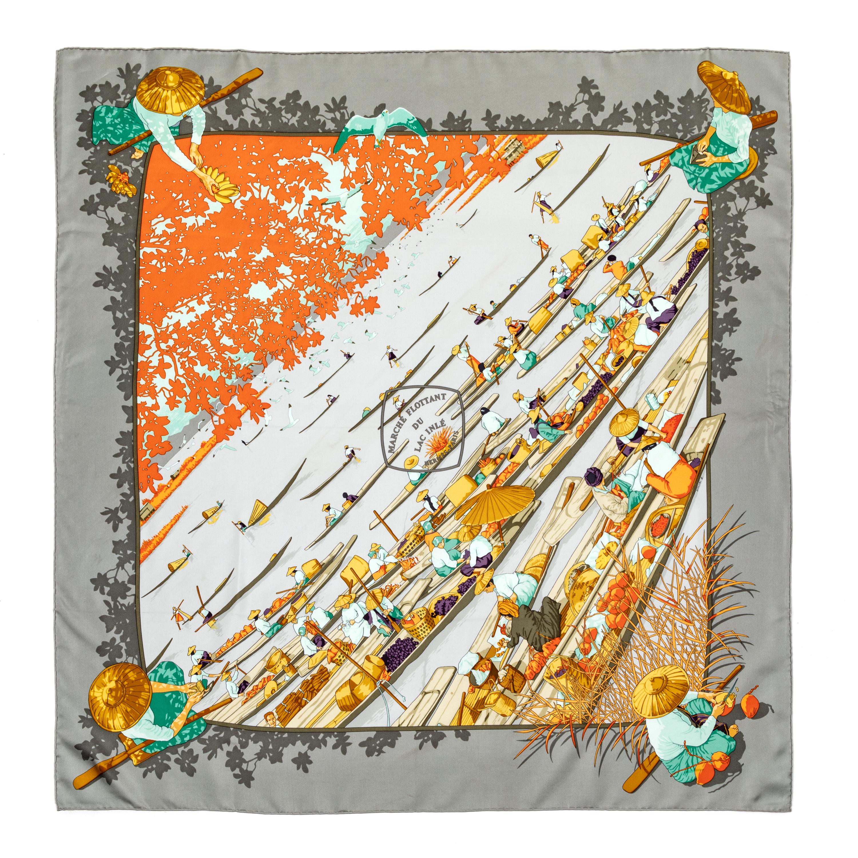 Hermès 90cm Silk Scarf