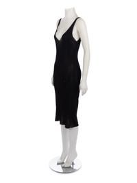 Chanel Black Knit Evening Dress, 2007