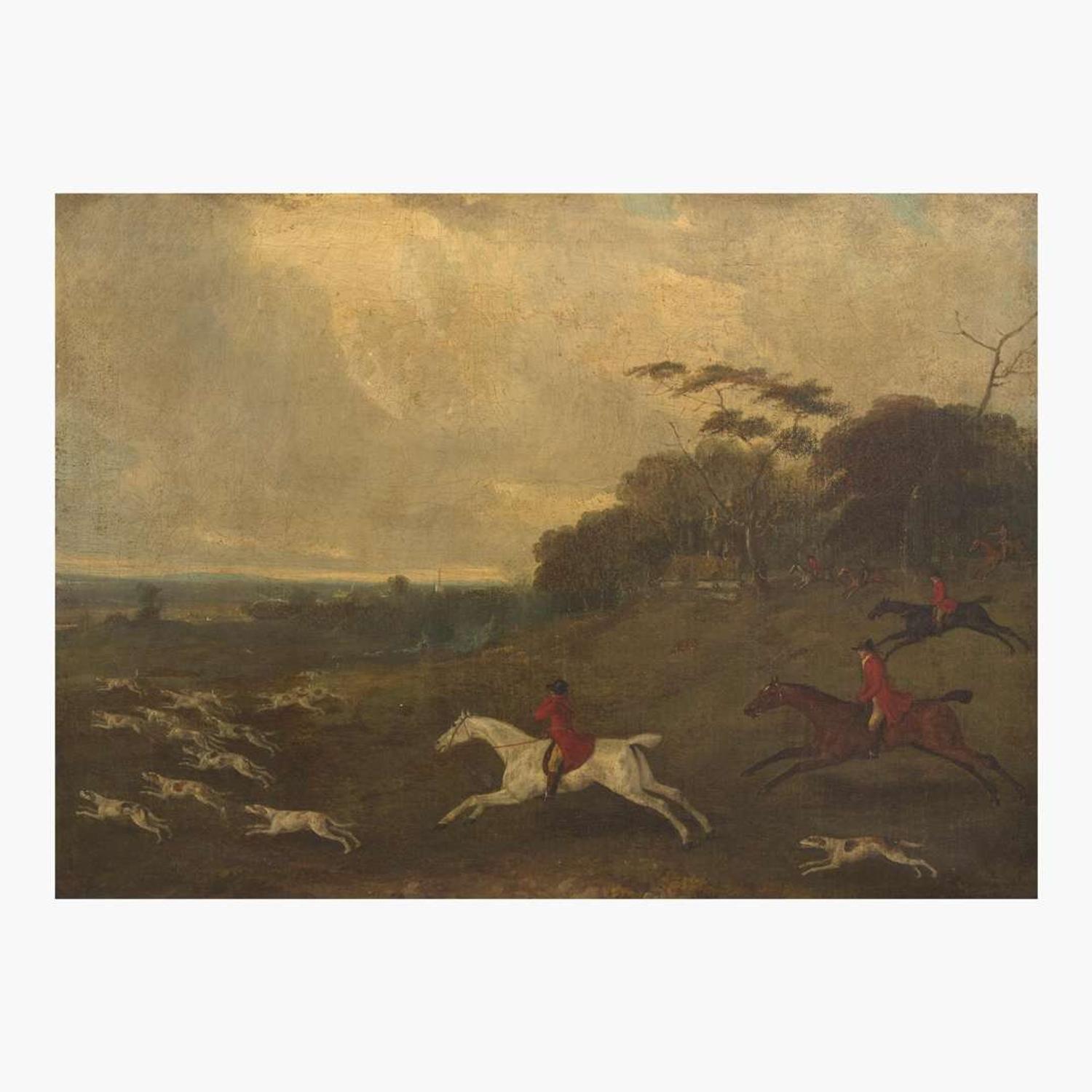 British School (18th/19th Century) Full Cry; together with a Companion (The Death)