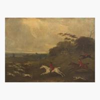 British School (18th/19th Century) Full Cry; together with a Companion (The Death)