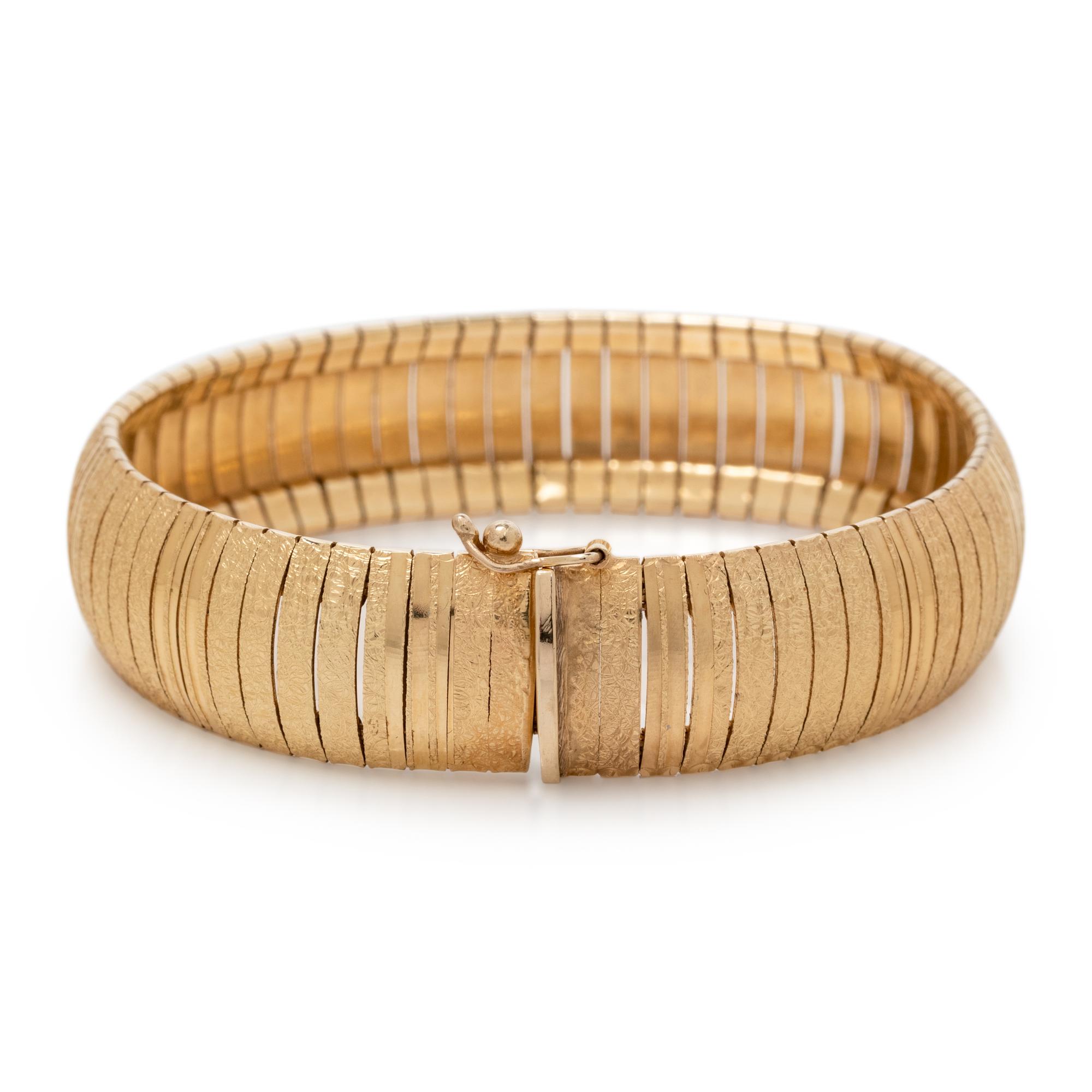YELLOW GOLD BRACELET