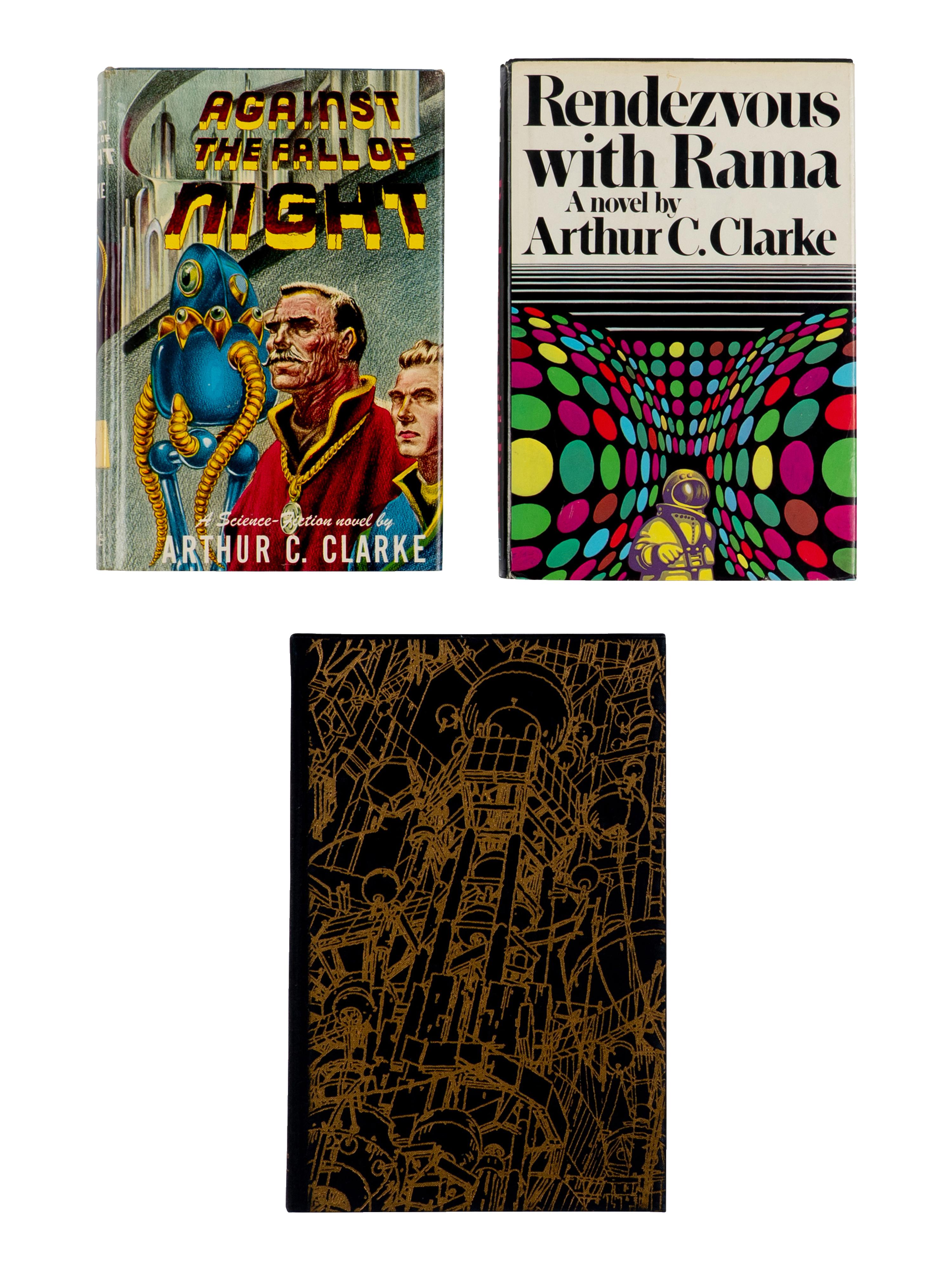CLARKE, Arthur Charles, Sir (1917-2008). A group of 3 titles, comprising:
