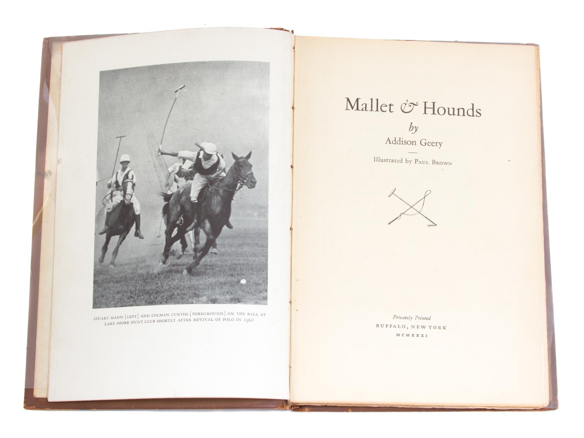 GEERY SMITH, Addison, Mallet and Hounds.