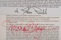 (Events) A group of approximately 14 pieces of ephemera from the 71st - 74th Academy Awards, comprising: