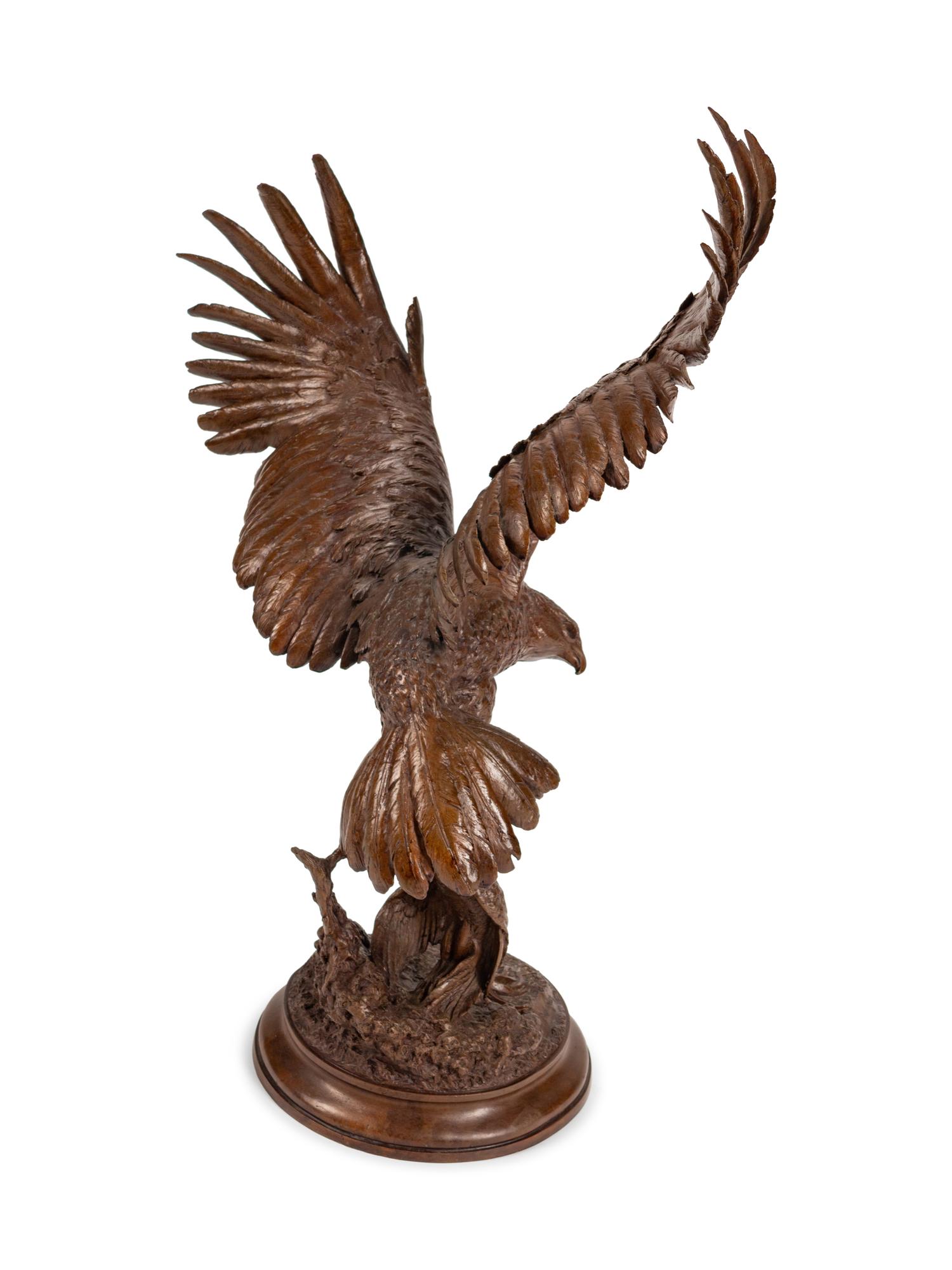 Spread-winged Eagle