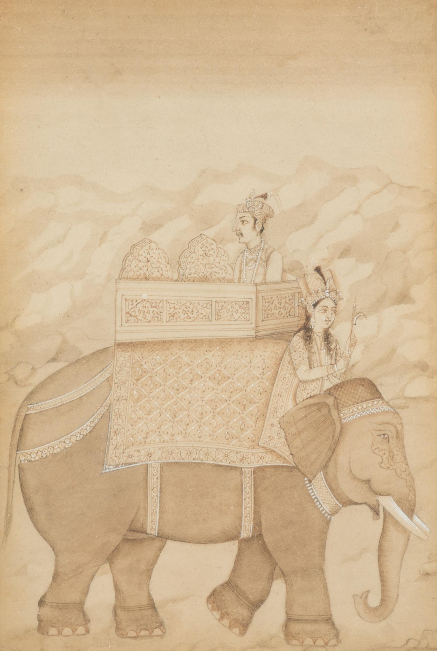 A Group of Four Mughal Miniatures