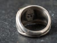 Southwestern-style Sterling Silver and Turquoise Men's Rings