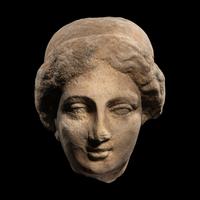 A Greek Marble Female Head