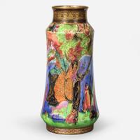 A Wedgwood Fairyland Lustre Florentine Vase UK, circa 1925
