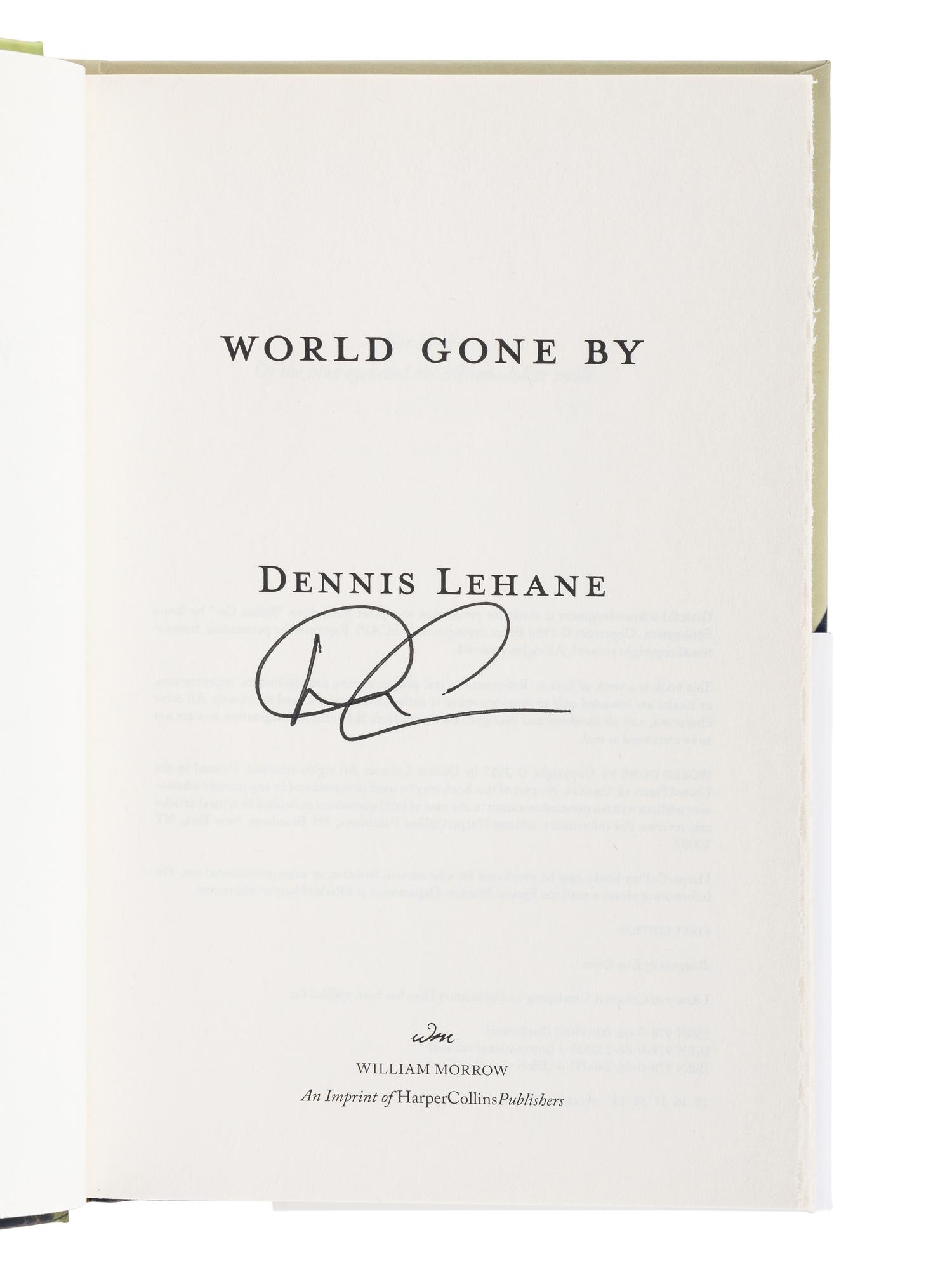 LEHANE, Dennis (b. 1965). A group of 4 works by Lehane, ALL SIGNED, comprising: