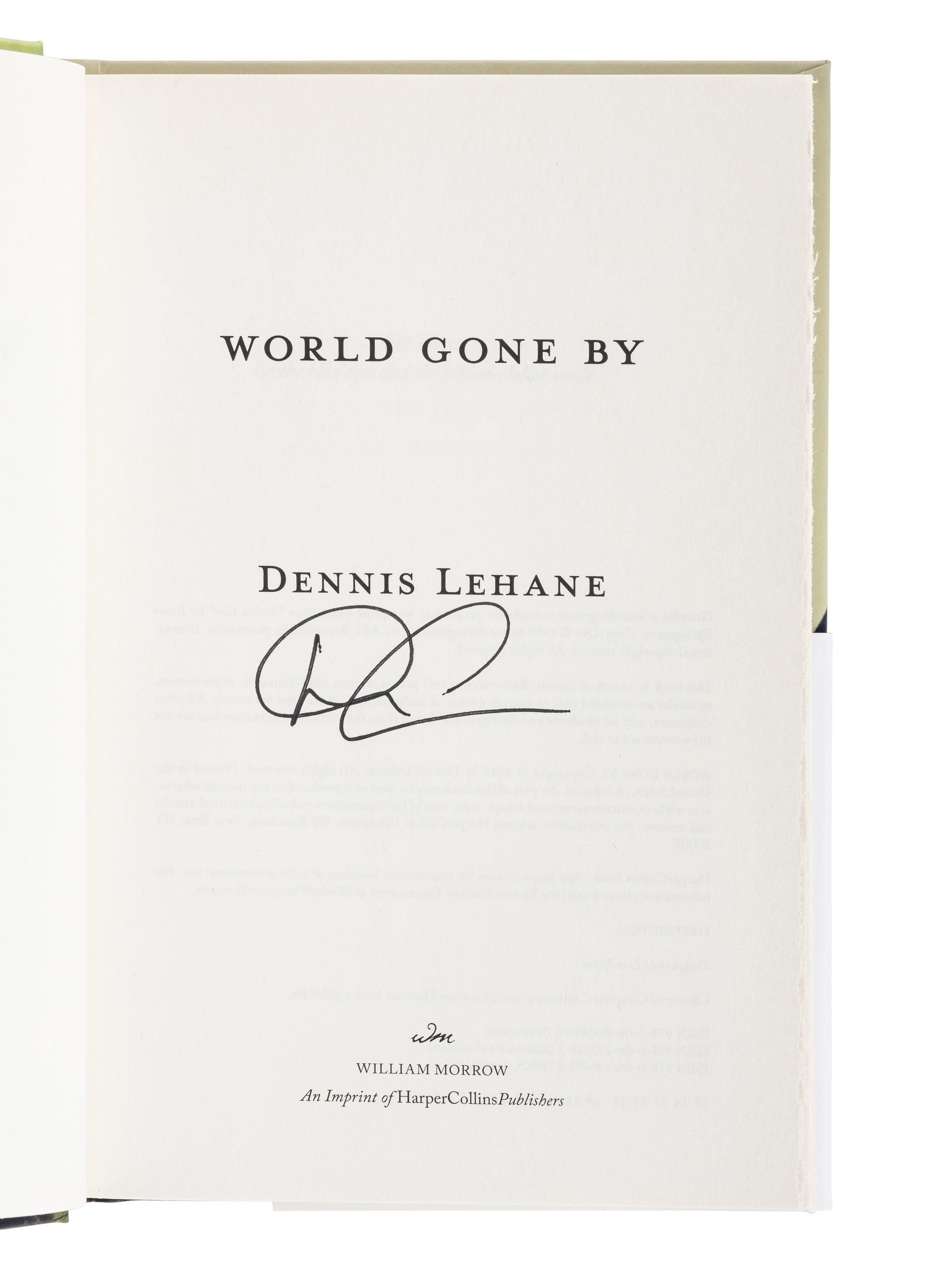LEHANE, Dennis (b. 1965). A group of 4 works by Lehane, ALL SIGNED, comprising: