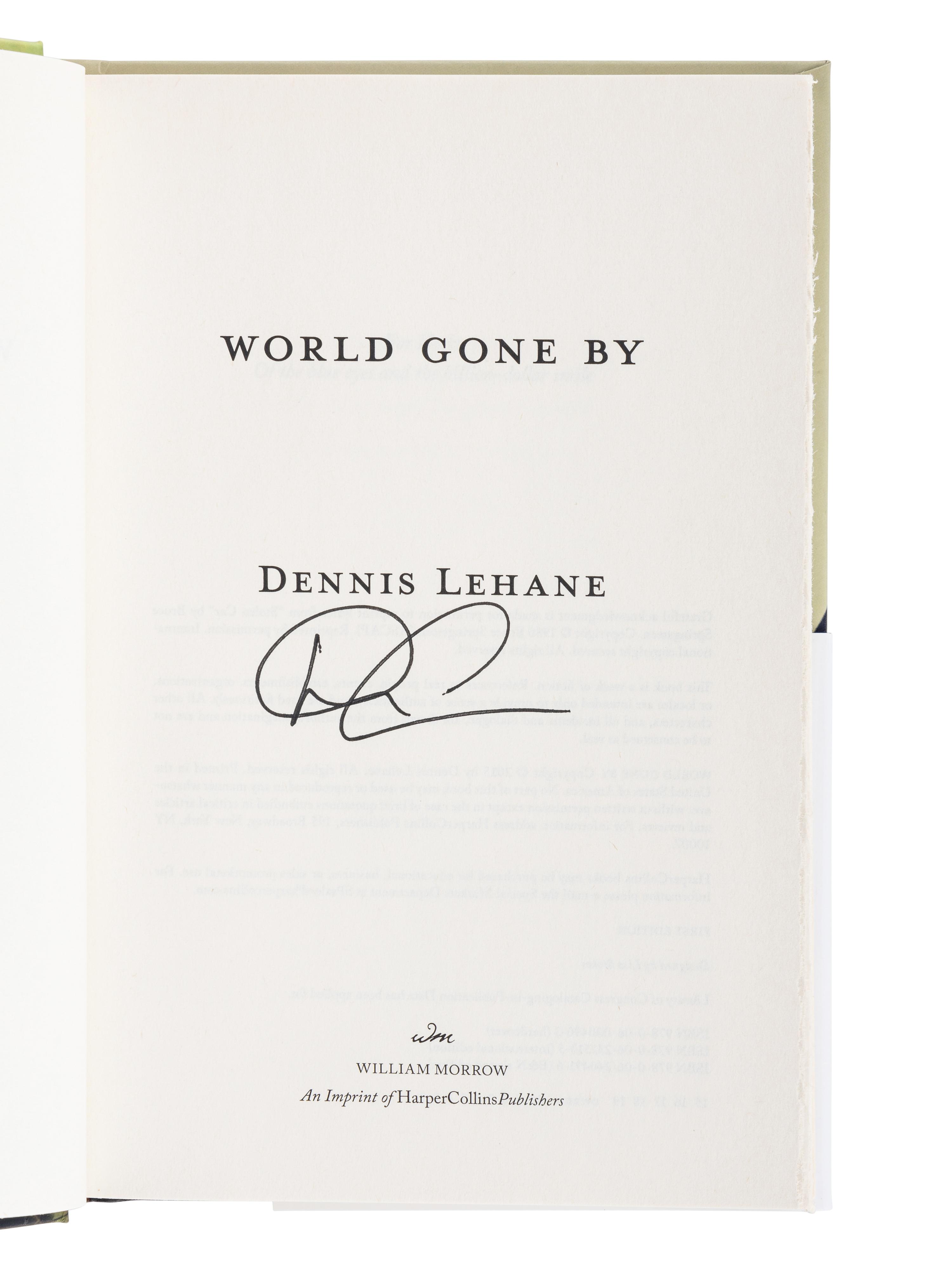 LEHANE, Dennis (b. 1965). A group of 4 works by Lehane, ALL SIGNED, comprising: