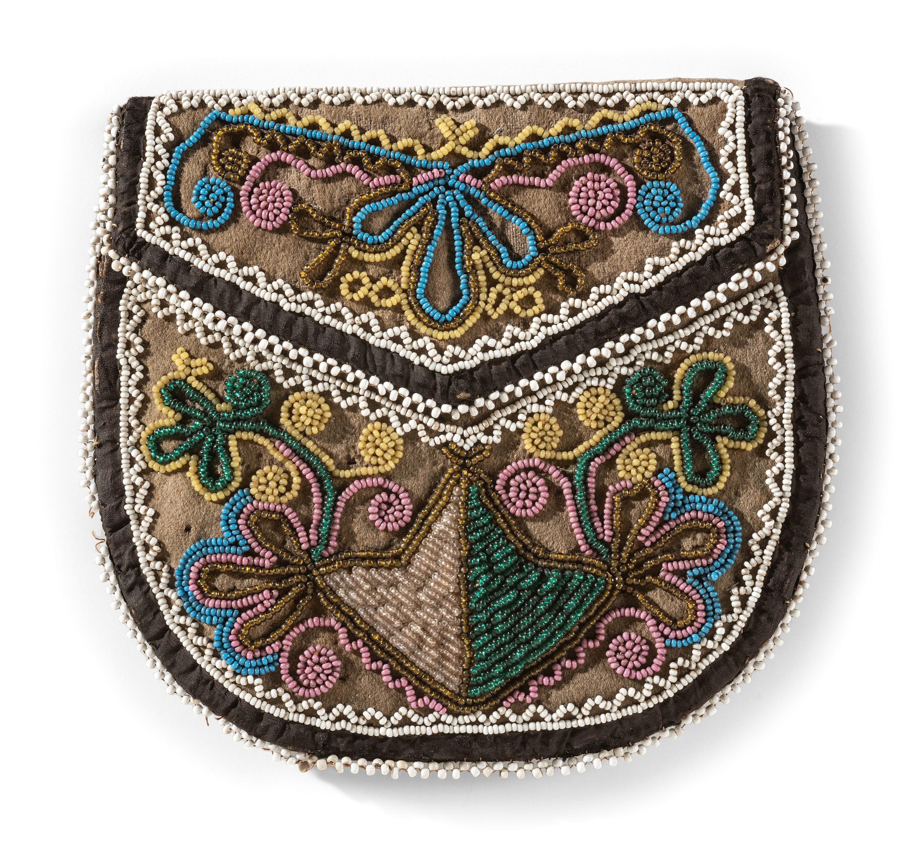 Northeastern Beaded Bag, Possibly Onondaga