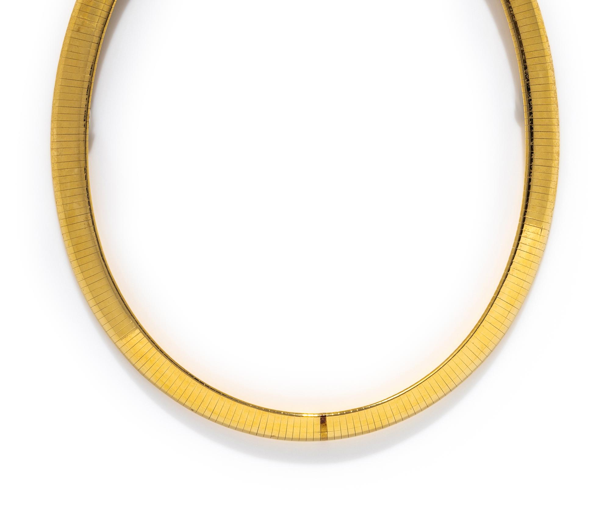 YELLOW GOLD NECKLACE