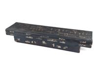 Two Chinese Lacquered Boxes