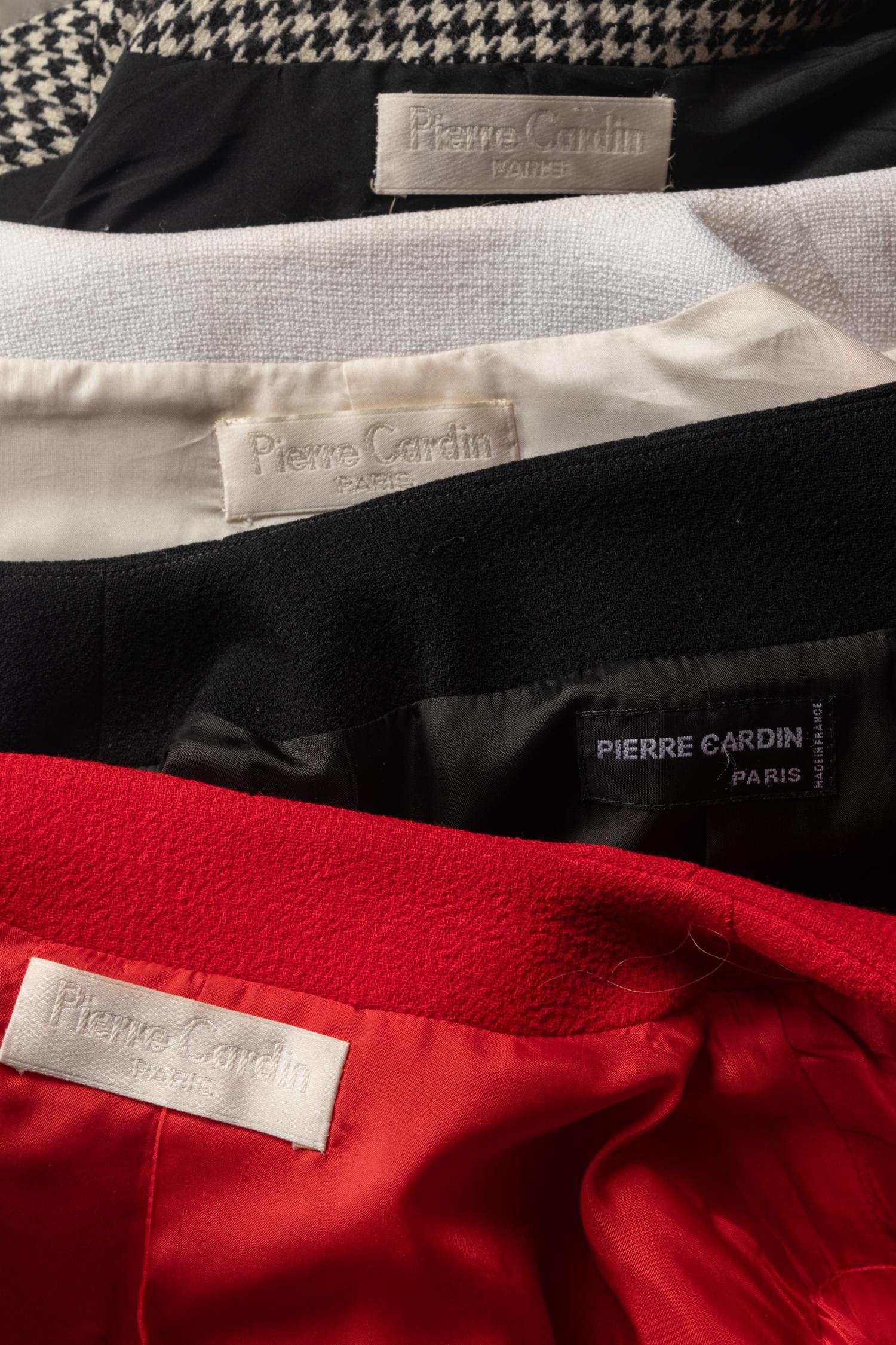 Four Pierre Cardin Jackets, Mostly Haute Couture