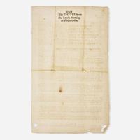 [Americana] [French & Indian War] From our Yearly Meeting held at Philadelphia, for Pennsylvania and New-Jersey, from the 22d Day of the Ninth Month, to the 28th of the same (inclusive) 1759...