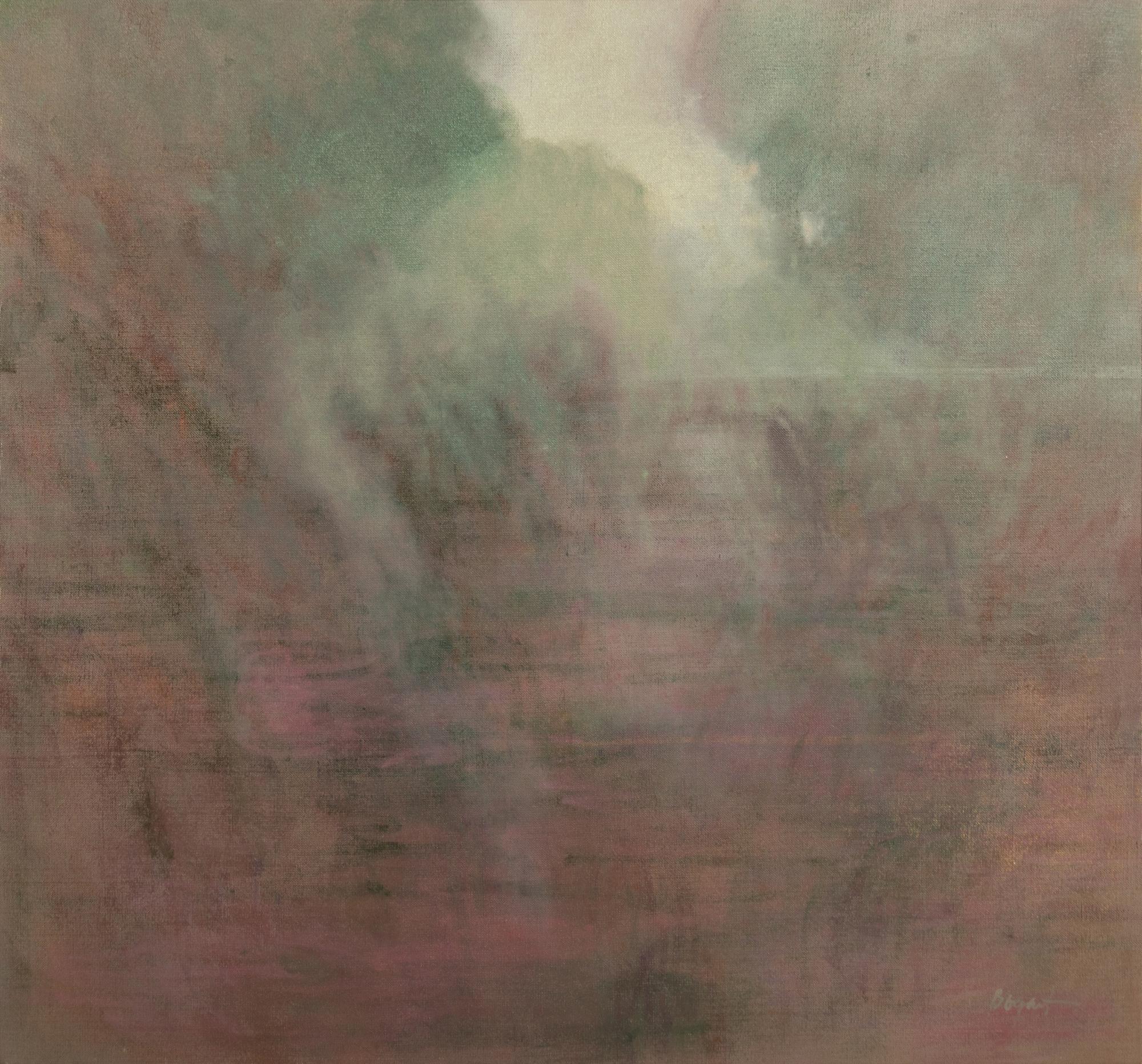 In the Flood of Remembrance, 1982, Poised in the Morning Mist , 1982, and Looking for an Opening in Air , 1979 (a group of three works)
