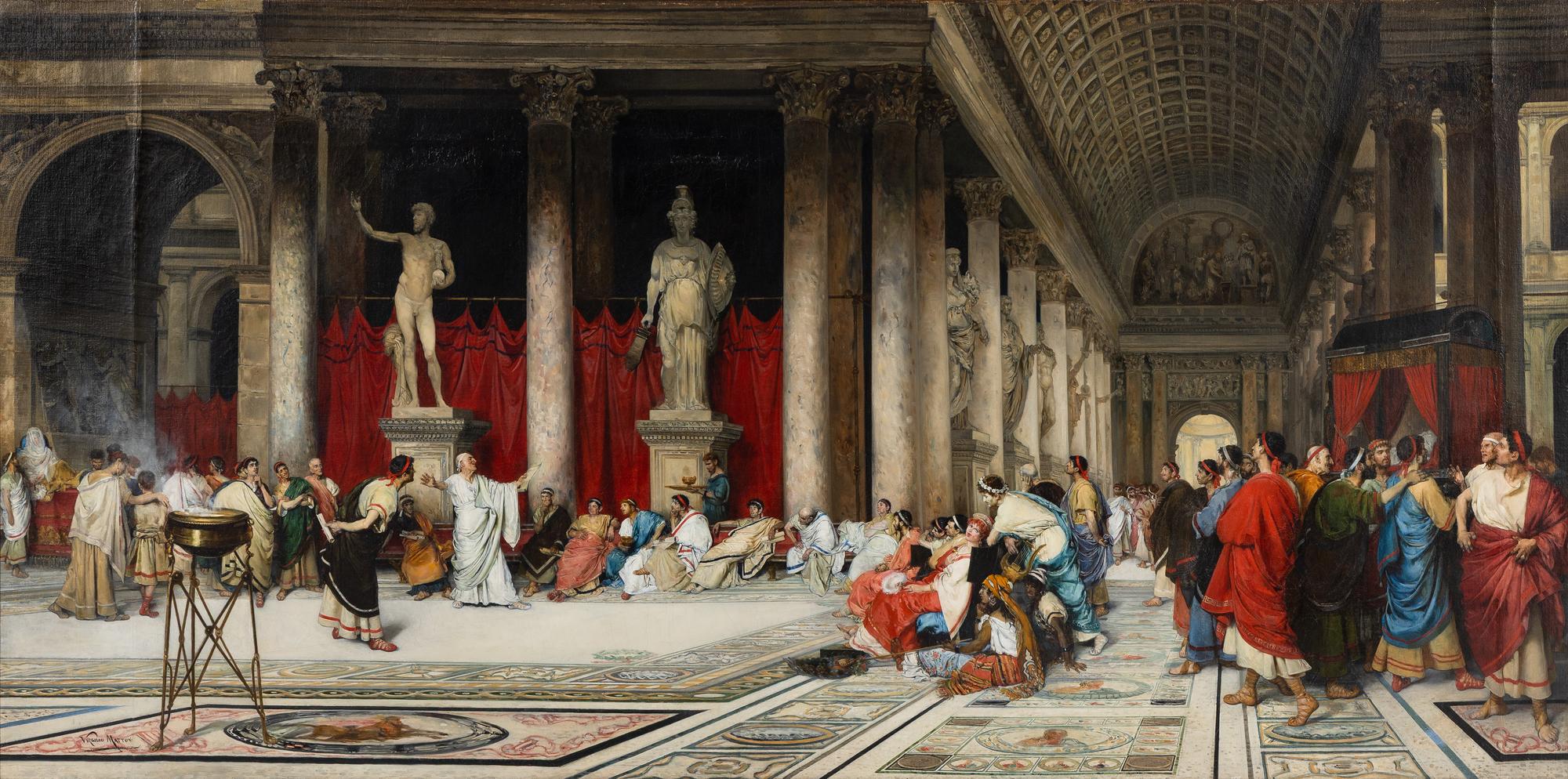 Virgilio Mattoni de la Fuente (Spanish, 1842-1923) — The Baths of Caracalla