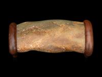 A Chinese Celadon Jade Pillow