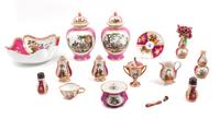 A Group of Meissen and Other German Porcelain Articles