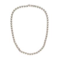 Platinum Bead Necklace