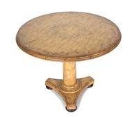 A Maitland-Smith Provincial Style Painted Breakfast Table — 20TH CENTURY