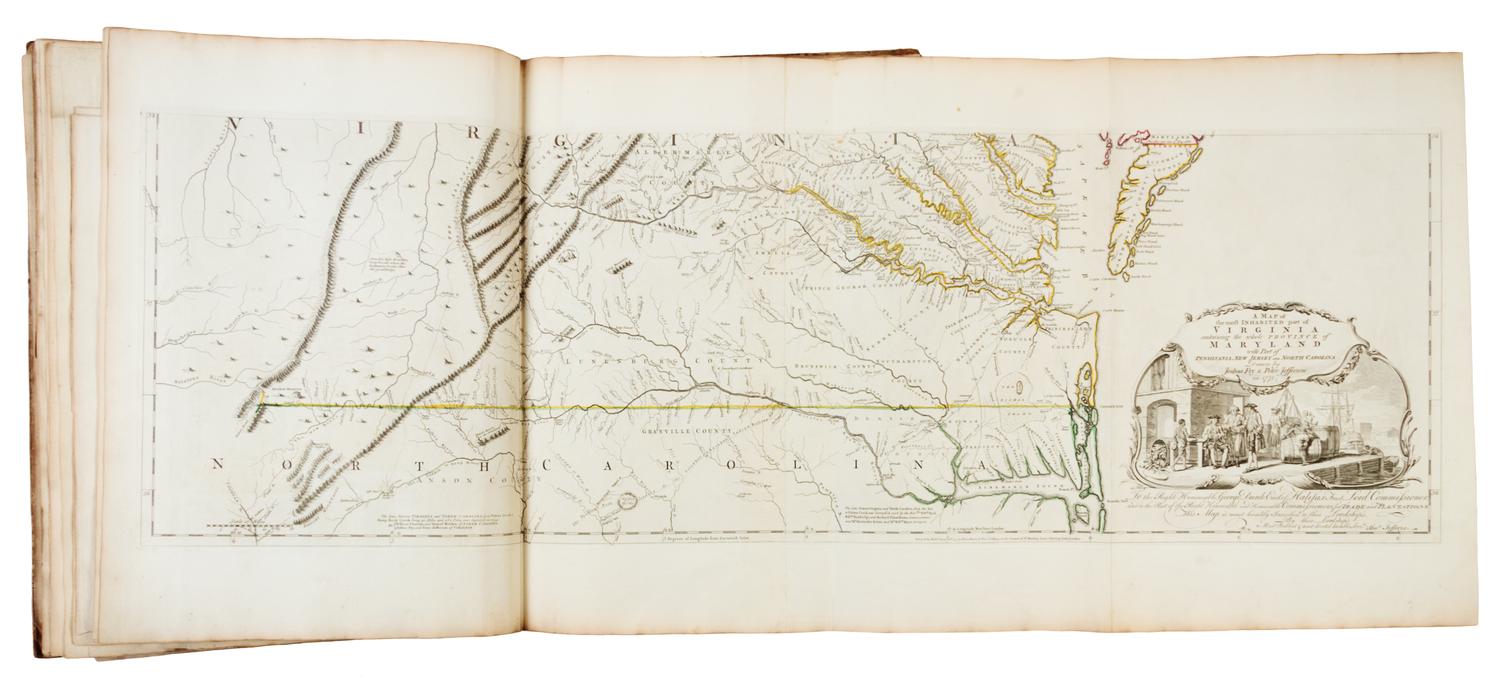 JEFFERYS, Thomas (ca 1719-1771). The American Atlas. London R. Sayer and J. Bennett, 1776.