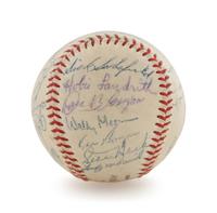A 1957 St. Louis Cardinals Team Signed Baseball