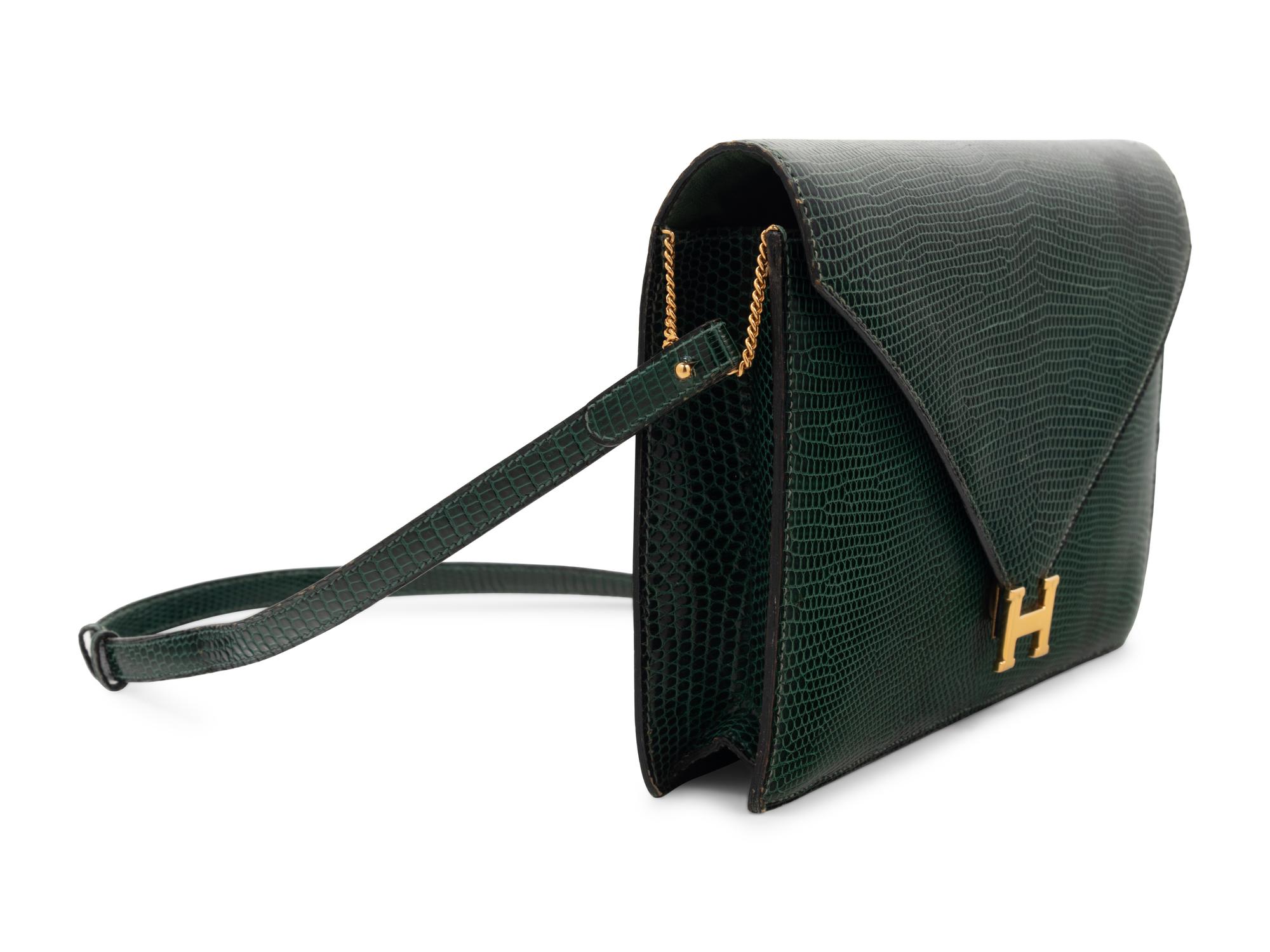 Hermès Lizard Lydie Bag, 1979