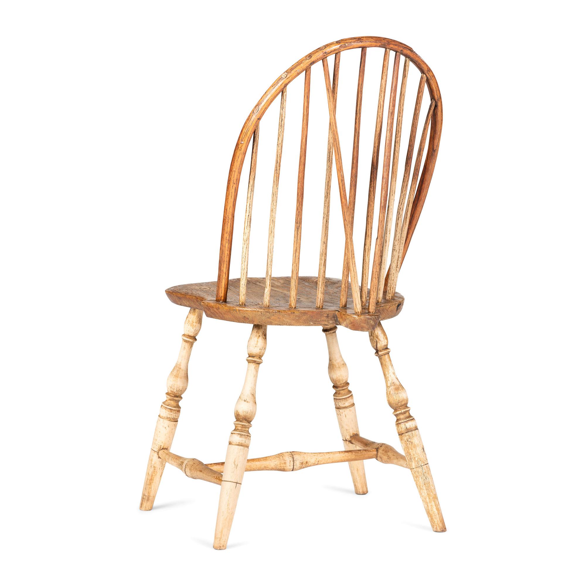 A Brace Back Windsor Side Chair