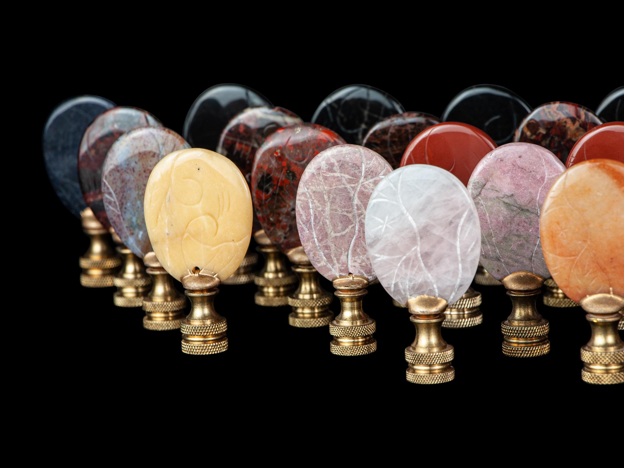 47 Chinese Lamp Finials