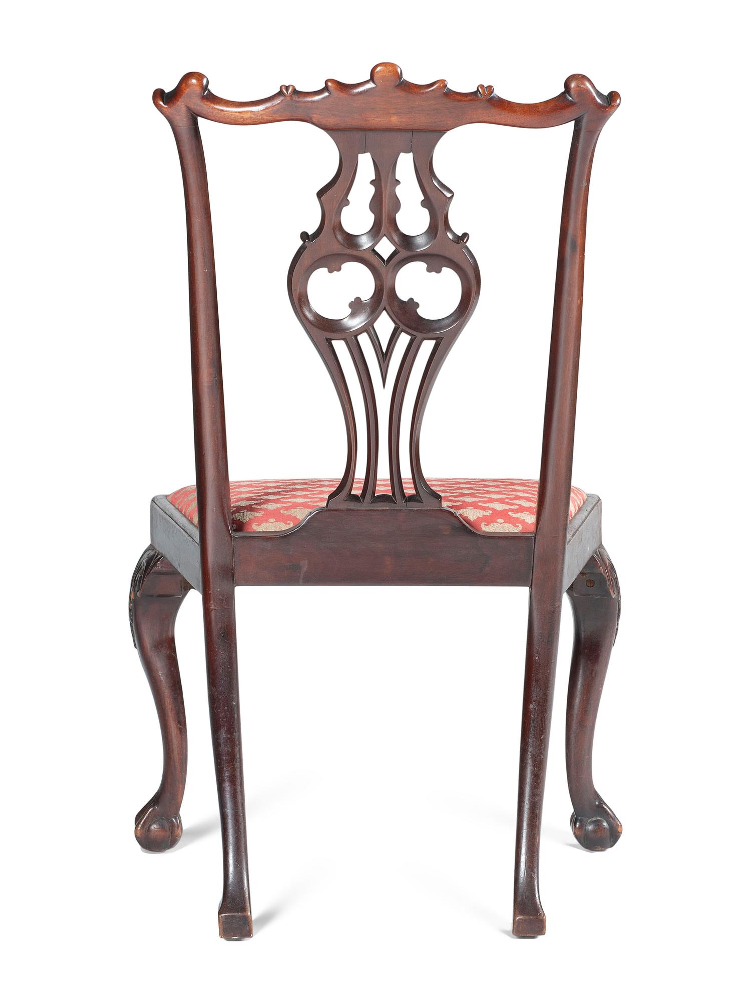 A George III Style Mahogany Side Chair