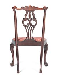 A George III Style Mahogany Side Chair