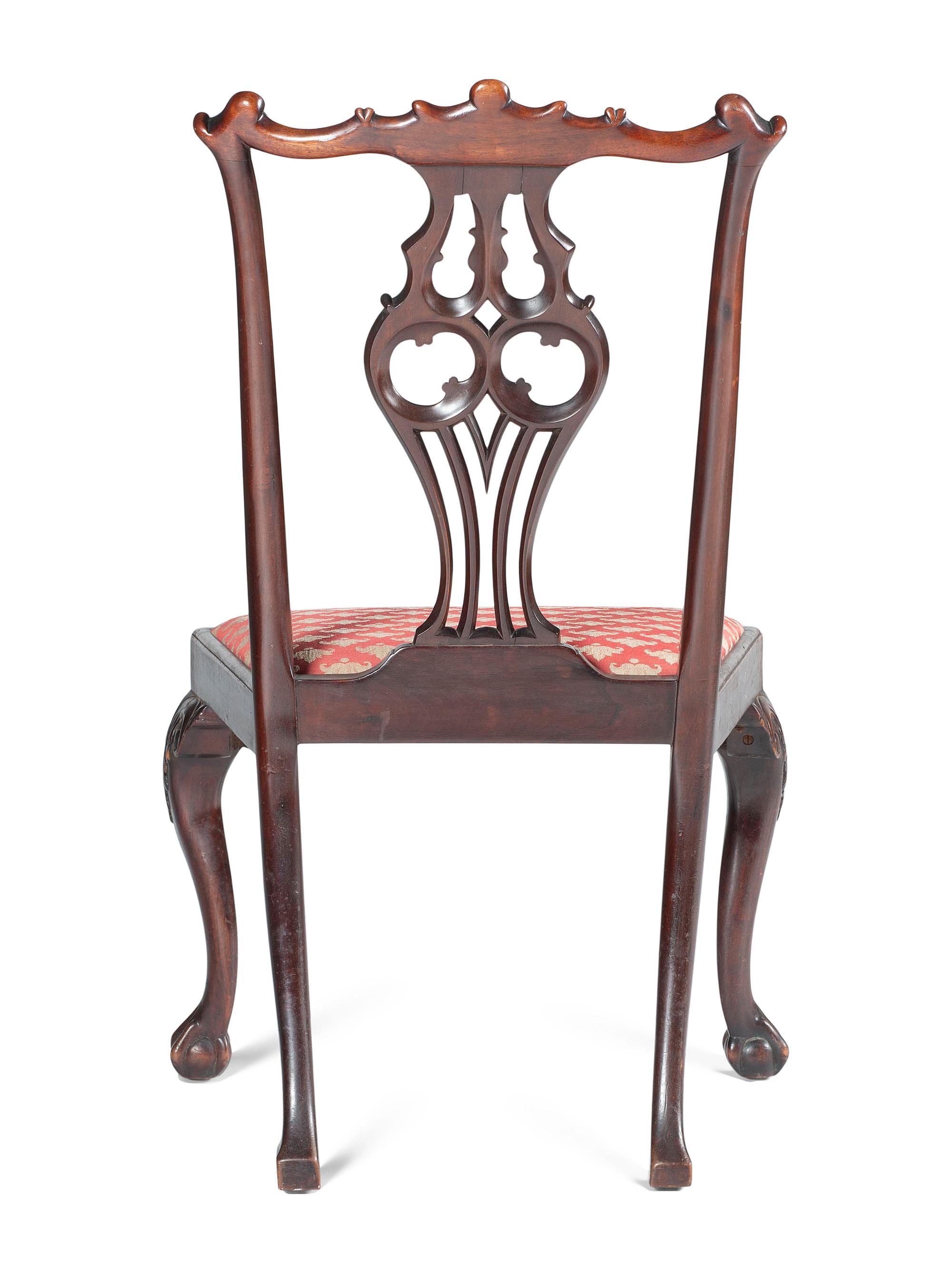 A George III Style Mahogany Side Chair
