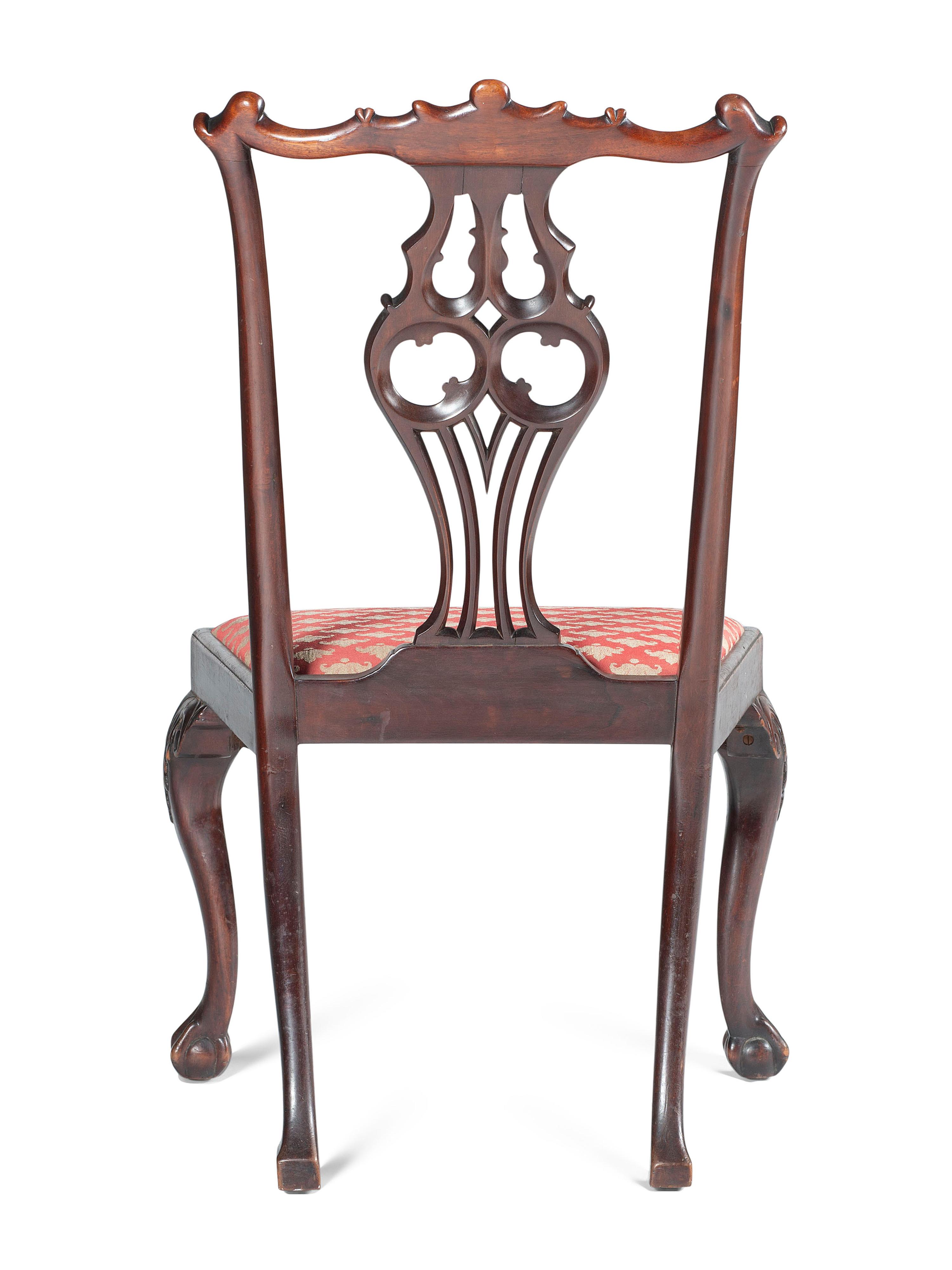 A George III Style Mahogany Side Chair