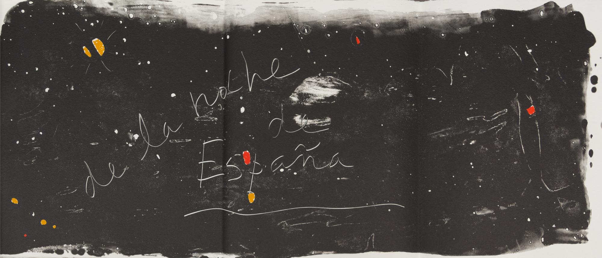 Robert Mortherwell, (American, 1915-1991), El Negro, 1983 (Book comprising 19 lithographs illuminating the poem El Negro Motherwell by