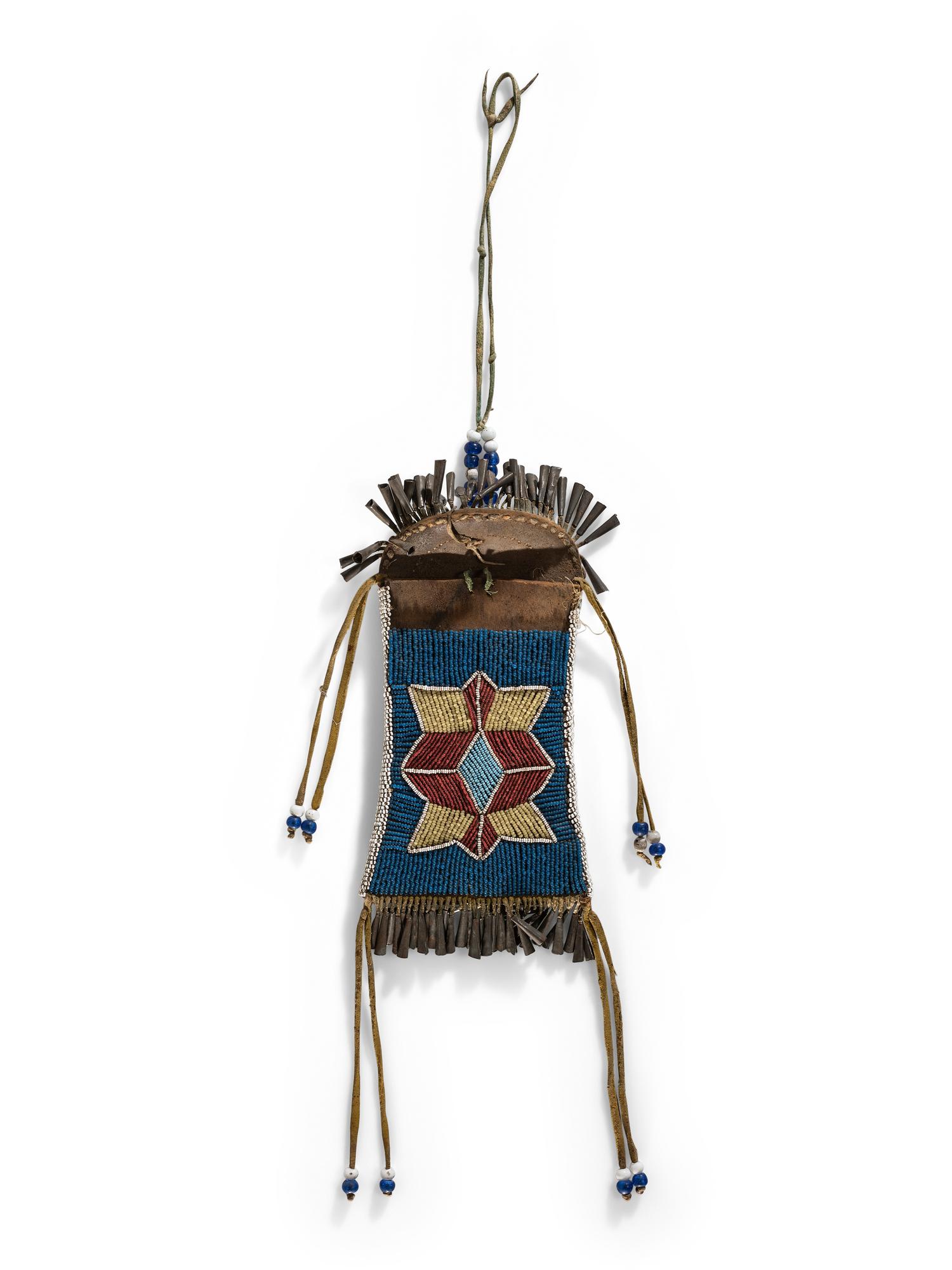 Kiowa Beaded Strike-a-Light Bag
