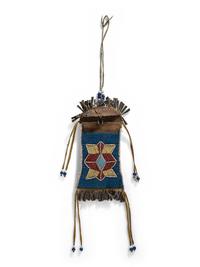 Kiowa Beaded Strike-a-Light Bag