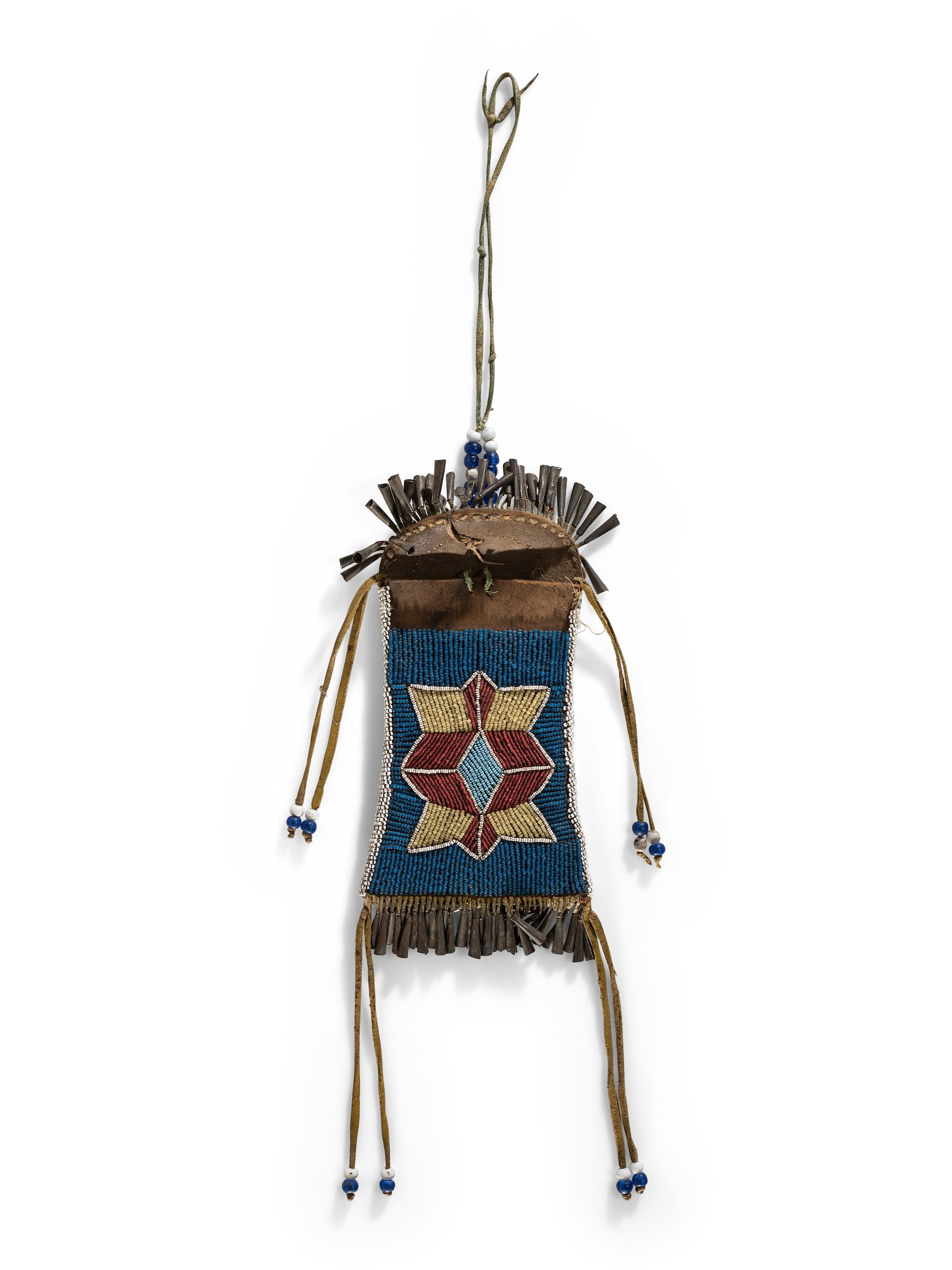 Kiowa Beaded Strike-a-Light Bag