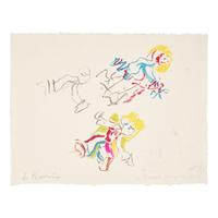 Willem de Kooning (American/Dutch, 1904-1997) — Composition for Lisa, 1984