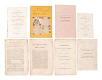 [1840 ELECTION]. A group of pamphlets related to Martin van Buren, William Henry Harrison, and their respective presidential campaigns.
