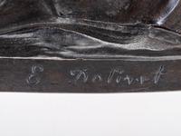 Figural Inkwell, circa 1900