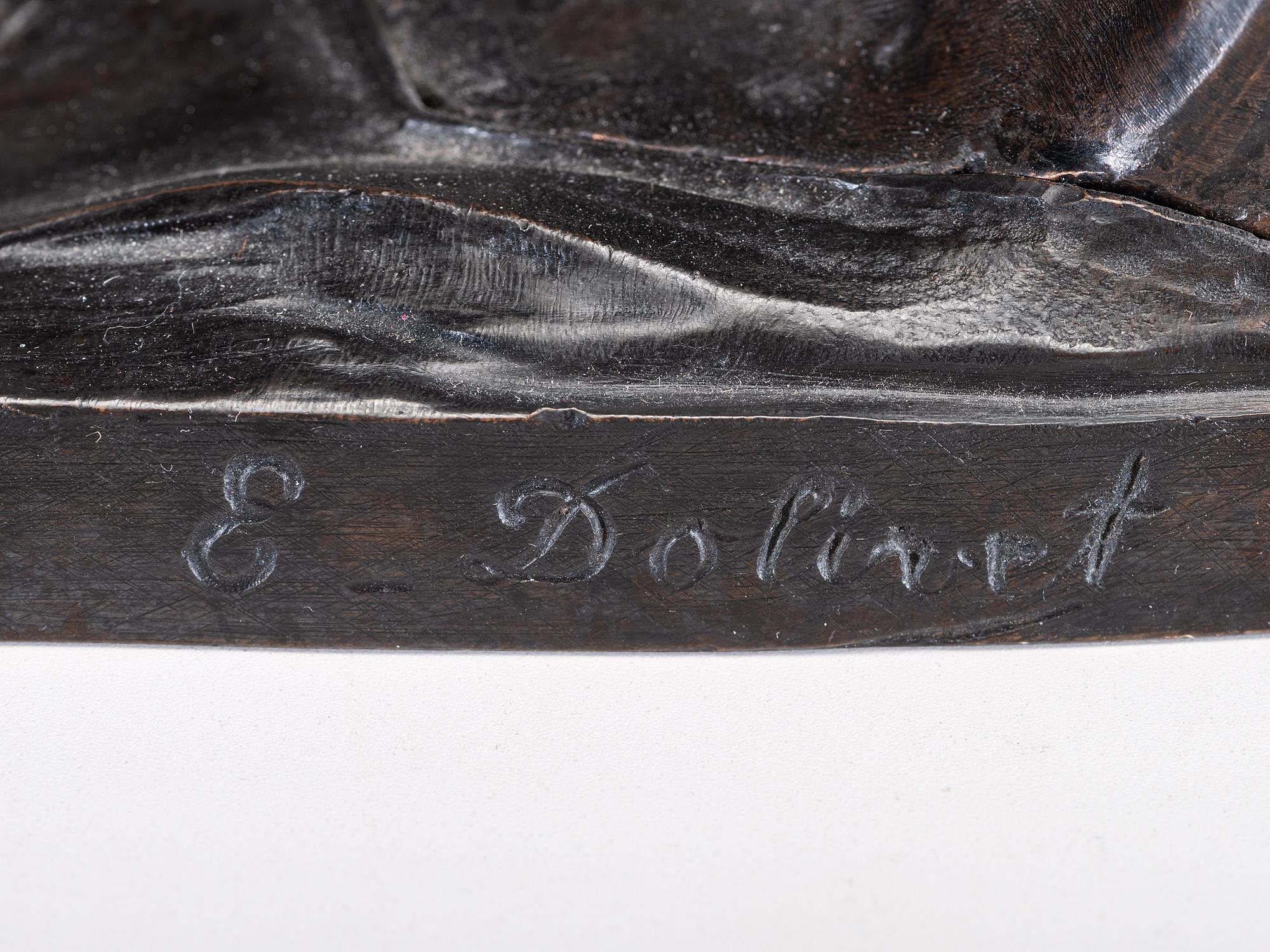 Figural Inkwell, circa 1900