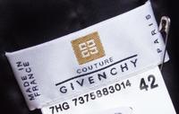 A Givenchy Butter Yellow Leather Coat Ensemble, Size 42.