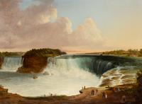 Ambrose Andrews (1805-1877), View of Niagara Falls