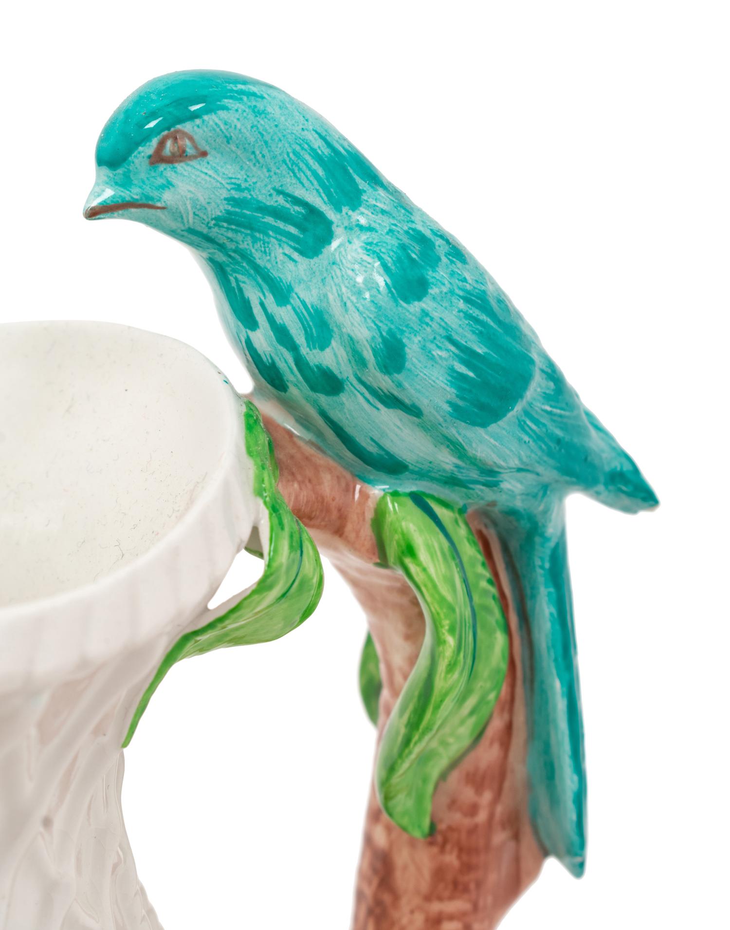An Italian Ceramic Pitcher and Dish