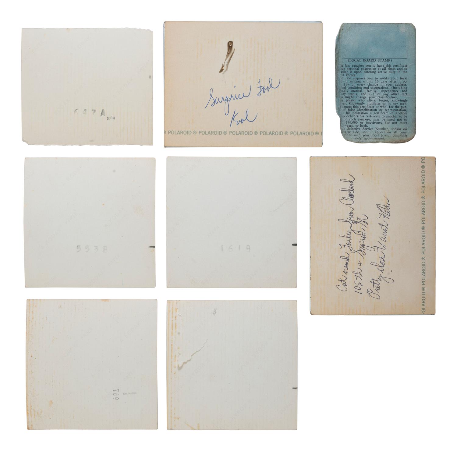 [VIETNAM]. A group of approx. 120 photographs assembled by African American soldier Vernon Clifton Battel, many taken while serving in Vietnam.